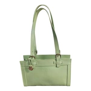 Authentic Dooney Bourke Alto Mint Green Saffiano Italian Leather collection
